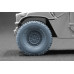 HMMWV MT 12-bolt Sagged  wheel set "ICM, Academy" (3D Print) 1/35 ScaleX WM 35004S