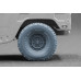HMMWV MT 12-bolt Sagged  wheel set "ICM, Academy" (3D Print) 1/35 ScaleX WM 35004S