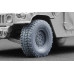 HMMWV MT 12-bolt Sagged  wheel set "ICM, Academy" (3D Print) 1/35 ScaleX WM 35004S
