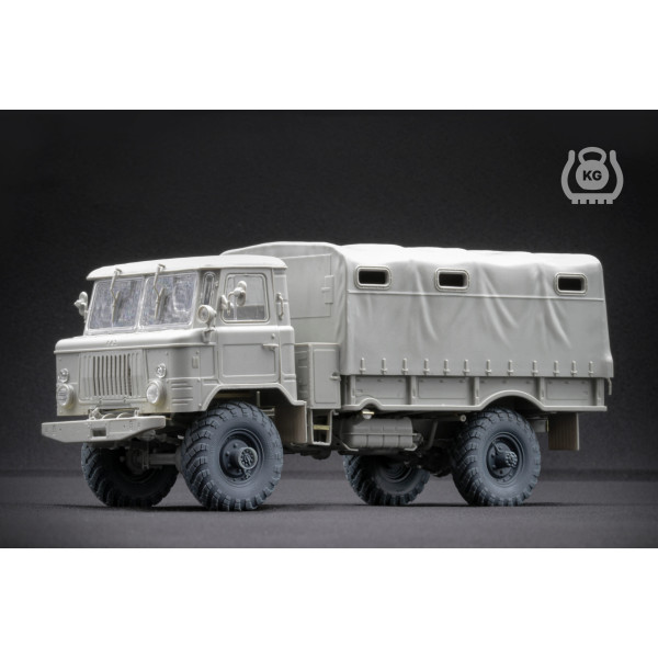 GAZ-66 Sagged wheel set  "Trumpeter" (3D Print) 1/35 ScaleX WM 35005S