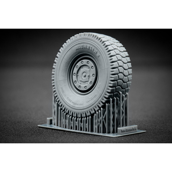 KOZAK 2 Wheel Set "ICM" (3D Print) 1/35 ScaleX WM 35006