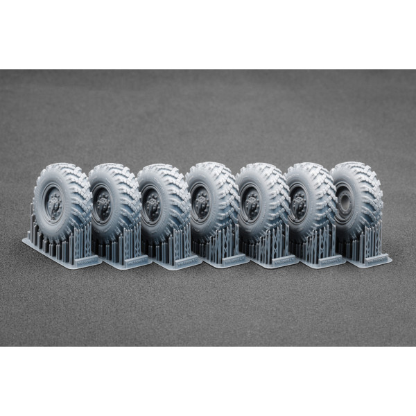  Kamaz 4310 Ordinary wheel set "Trumpeter" (3D Print) 1/35 ScaleX WM 35009