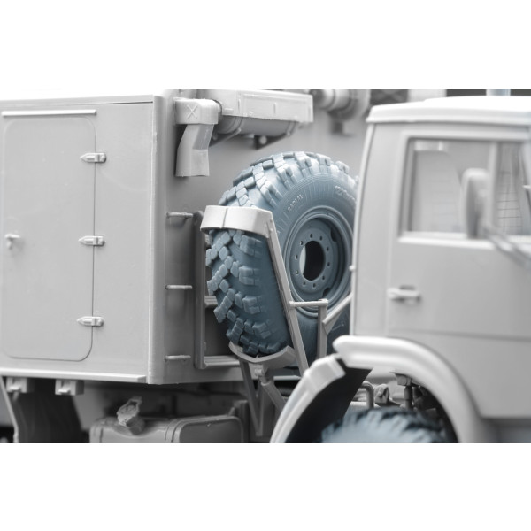  Kamaz 4310 Sagged wheel set "Trumpeter" (3D Print) 1/35 ScaleX WM 35009S