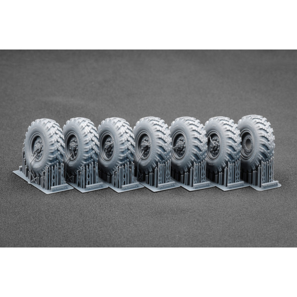  Kamaz 4310 Sagged wheel set "Trumpeter" (3D Print) 1/35 ScaleX WM 35009S