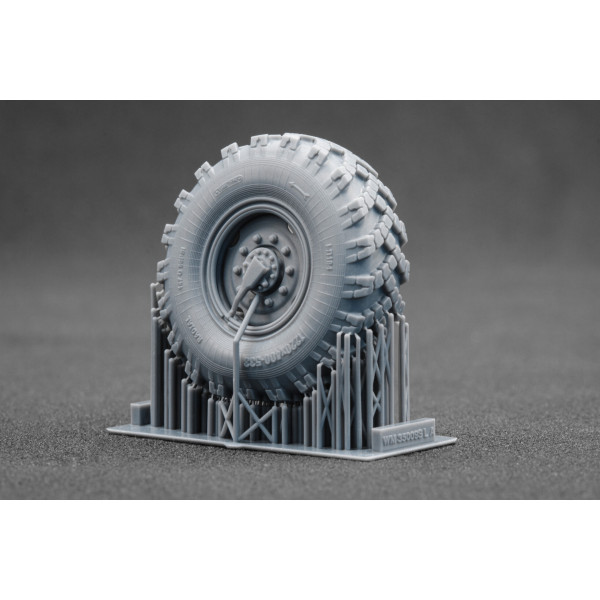 Kamaz 4310 Sagged wheel set "Trumpeter" (3D Print) 1/35 ScaleX WM 35009S