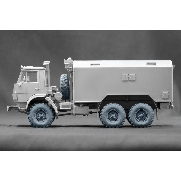  Kamaz 4310 Sagged wheel set "Trumpeter" (3D Print) 1/35 ScaleX WM 35009S