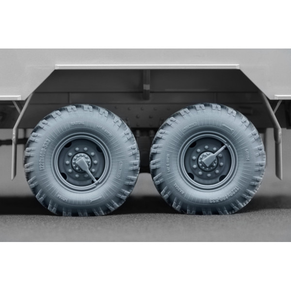  Kamaz 4310 Sagged wheel set "Trumpeter" (3D Print) 1/35 ScaleX WM 35009S