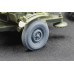 ZU 23-2 Ordinary and Sagged wheel set "Trumpeter" (3D Print) 1/35 ScaleX WM 35010C