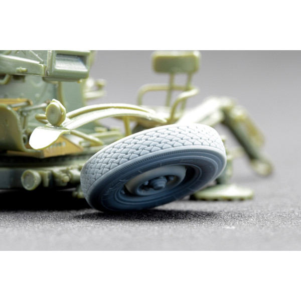 ZU 23-2 Ordinary and Sagged wheel set "Trumpeter" (3D Print) 1/35 ScaleX WM 35010C