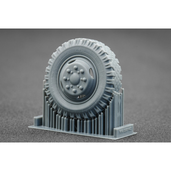 D-30 Ordinary and Sagged wheel set "Trumpeter" (3D Print) 1/35 ScaleX WM 35014C