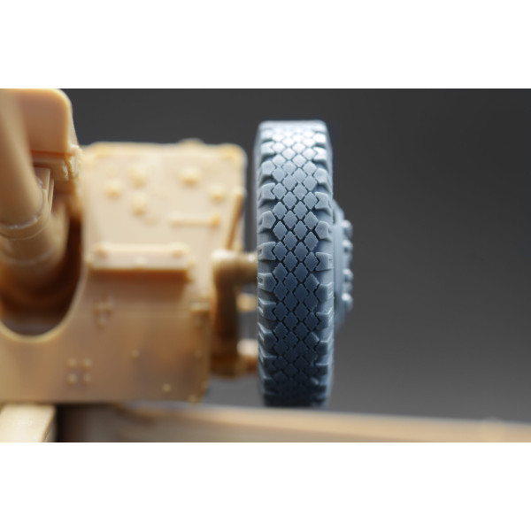 D-30 Ordinary and Sagged wheel set "Trumpeter" (3D Print) 1/35 ScaleX WM 35014C