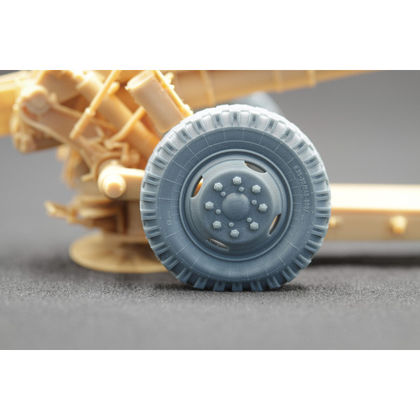 D-30 Ordinary and Sagged wheel set "Trumpeter" (3D Print) 1/35 ScaleX WM 35014C