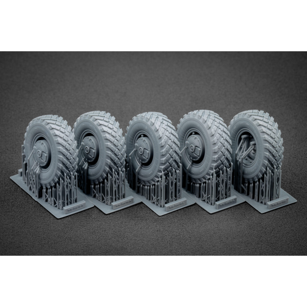 GAZ Tiger V1 Wheel Set "Meng" (3D Print) 1/35 ScaleX WM 35015