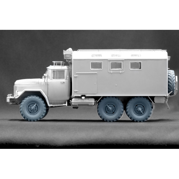 ZIL 131 Ordinary wheel set "Trumpeter" (3D Print) 1/35 ScaleX WM 35018