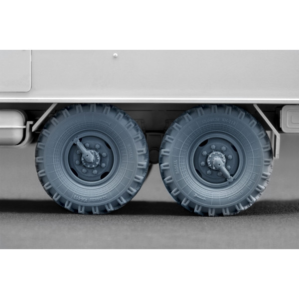 ZIL 131 Ordinary wheel set "Trumpeter" (3D Print) 1/35 ScaleX WM 35018