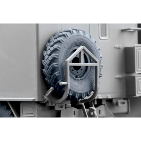 ZIL 131 Sagged wheel set "ICM" (3D Print) 1/35 ScaleX WM 35017S