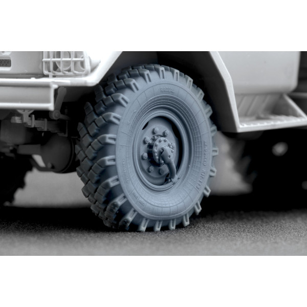 ZIL 131 Sagged wheel set "ICM" (3D Print) 1/35 ScaleX WM 35017S