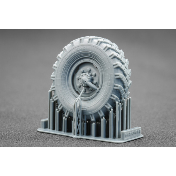 ZIL 131 Sagged wheel set "ICM" (3D Print) 1/35 ScaleX WM 35017S