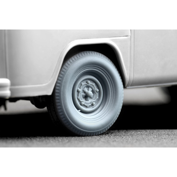 CARGO TRUCK T2 Ordinary wheel set "Ak-interactive" (3D Print) 1/35 ScaleX WM 35019