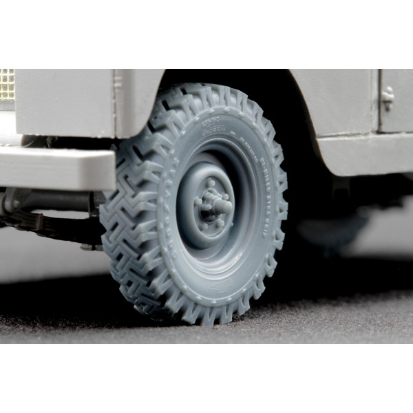 L. Rover 88 6.5 small Ordinary wheel set "Ak-interactive" (3D Print) 1/35 ScaleX WM 35020