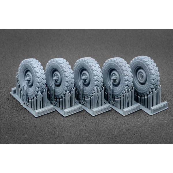 L. Rover 88 6.5 small Ordinary wheel set "Ak-interactive" (3D Print) 1/35 ScaleX WM 35020