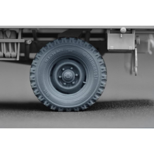 Unimog 404 10.5-20 MPT Sagged wheel set "ICM , AK , Revell" (3D Print) 1/35 ScaleX WM 35022S