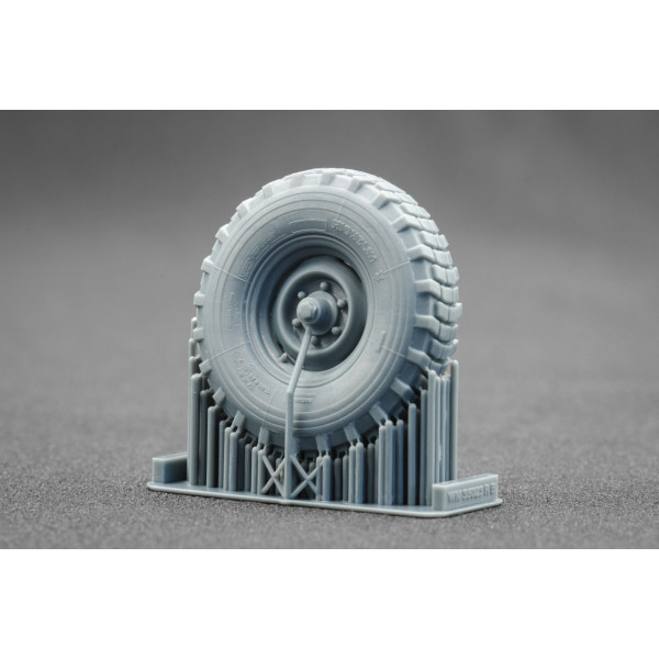 Unimog 404 11.0R20 X v2 Ordinary wheel set "ICM , AK , Revell" (3D Print) 1/35 ScaleX WM 35023