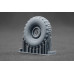 Unimog 404 11.0R20 X v2 Ordinary wheel set "ICM , AK , Revell" (3D Print) 1/35 ScaleX WM 35023