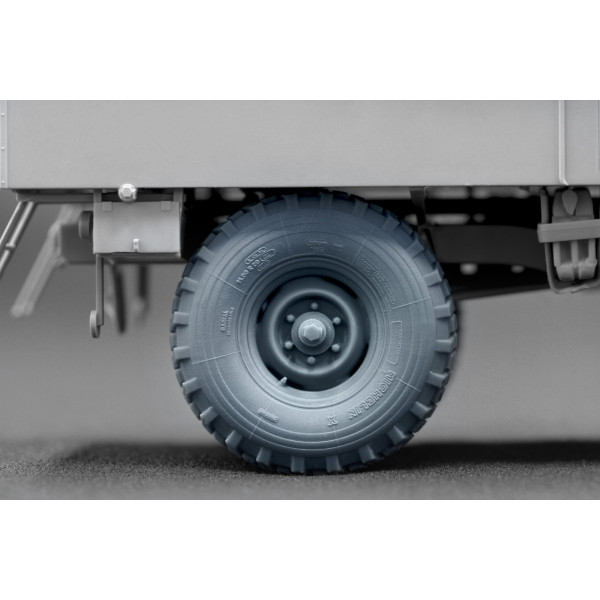 Unimog 404 11.0R20 X v2 Ordinary wheel set "ICM , AK , Revell" (3D Print) 1/35 ScaleX WM 35023