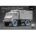 Unimog 404 11.0R20 X v2 Sagged wheel set "ICM , AK , Revell" (3D Print) 1/35 ScaleX WM 35023S