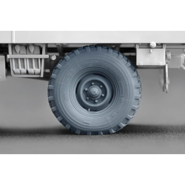 Unimog 404 11.0R20 X v2 Sagged wheel set "ICM , AK , Revell" (3D Print) 1/35 ScaleX WM 35023S