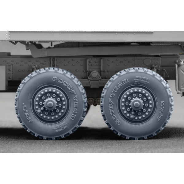 HIMARS - Ordinary wheel set "Foreart" (3D Print) 1/35 ScaleX WM 35024