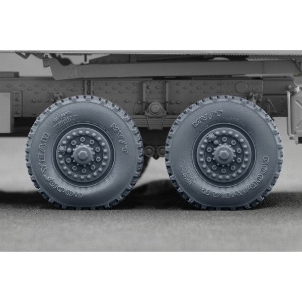 HIMARS - Sagged wheel set "Foreart" (3D Print) 1/35 ScaleX WM 35024S