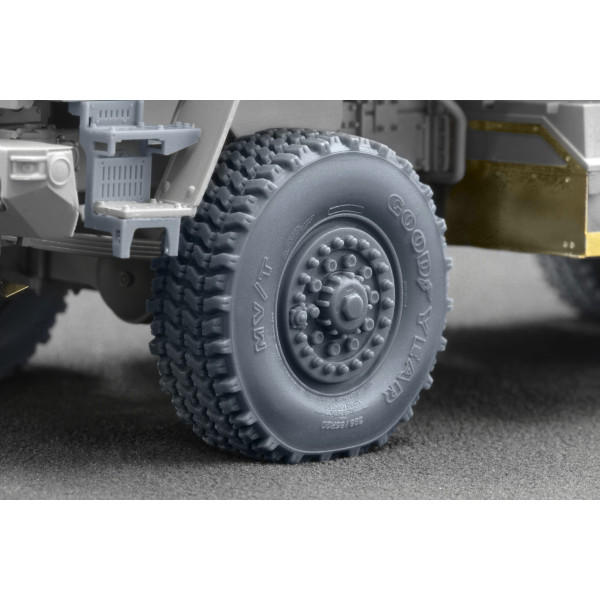 HIMARS - Sagged wheel set "Foreart" (3D Print) 1/35 ScaleX WM 35024S