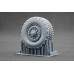 HIMARS - Sagged wheel set "Foreart" (3D Print) 1/35 ScaleX WM 35024S