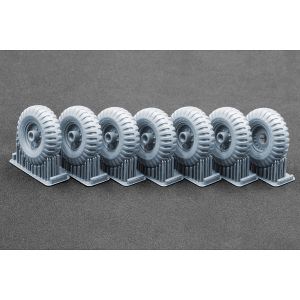Alvis FV622 Stalwart Mk.2 Ordinary wheel set "Airfix" (3D Print) 1/35 ScaleX WM 35026