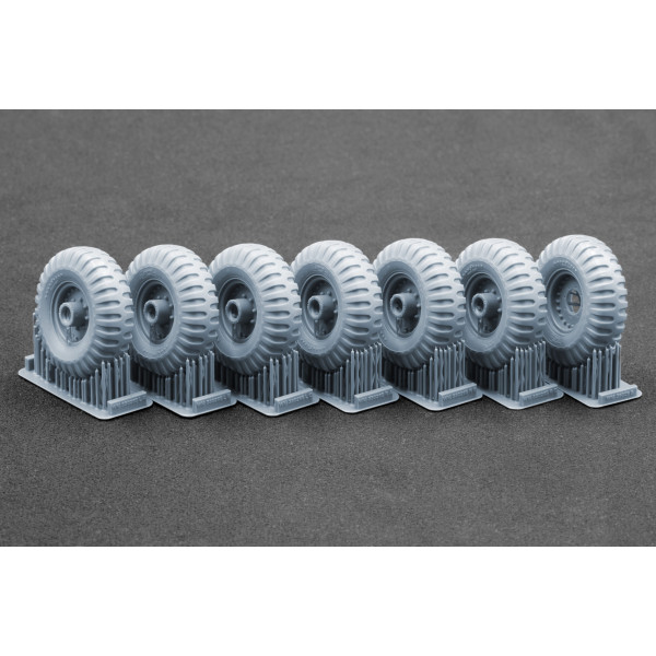 Alvis FV622 Stalwart Mk.2  Sagged wheel set "Airfix" (3D Print) 1/35 ScaleX WM 35026S