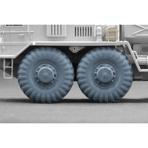 MAZ 537 I-170 Ordinary wheel set "Trumpeter" (3D Print) 1/35 ScaleX WM 35027
