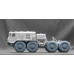 MAZ 537 I-170 Ordinary wheel set "Trumpeter" (3D Print) 1/35 ScaleX WM 35027