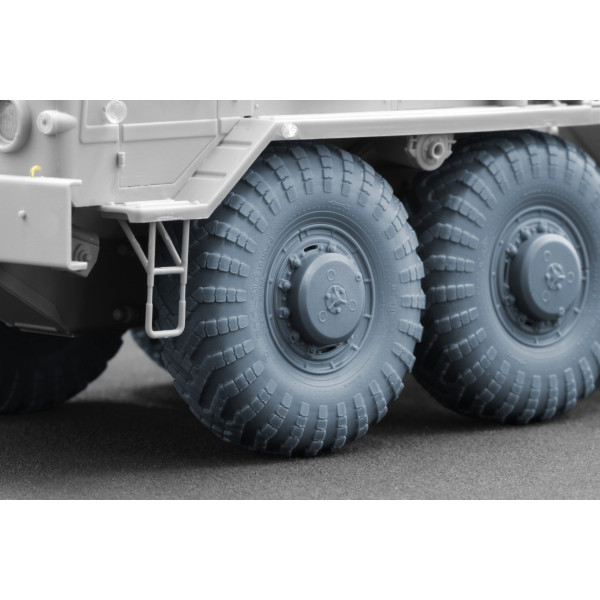 MAZ 537 I-170 Ordinary wheel set "Trumpeter" (3D Print) 1/35 ScaleX WM 35027