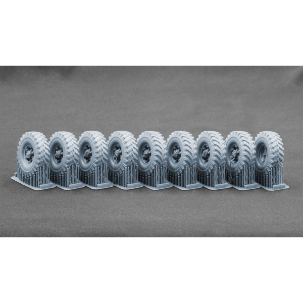 ChMZAP-5247G Ordinary wheel set "Trumpeter" (3D Print) 1/35 ScaleX WM 35029