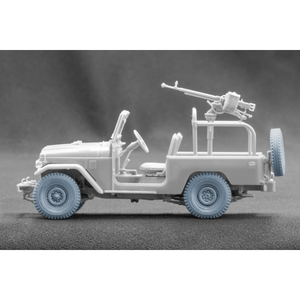 FJ43 pickup Sagged wheel set "Ak-interactive" (3D Print) 1/35 ScaleX WM 35033S