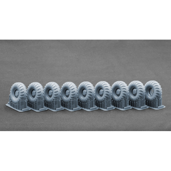 BTR-80 APC Ordinary "DT-126 Snaga" wheel set "Trumpeter" (3D Print) 1/35 ScaleX WM 35039