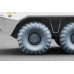 BTR-80 APC Sagged "DT-126 Snaga" wheel set "Trumpeter" (3D Print) 1/35 ScaleX WM 35039S