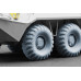 BTR-80 APC Sagged "DT-126 Snaga" wheel set "Trumpeter" (3D Print) 1/35 ScaleX WM 35039S