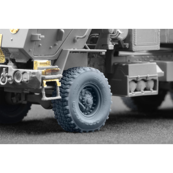 Himars CTIS Sagged wheel set "Meng, Foreart" (3D Print) 1/72 ScaleX WM 72003S