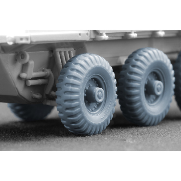 Alvis FV622 Stalwart Mk.2 Ordinary wheel set "Meng, Foreart" (3D Print) 1/72 ScaleX WM 72004