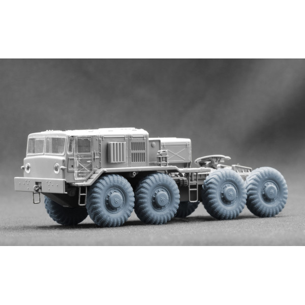 MAZ 537 I-170 Ordinary wheel set "Trumpeter, Takom" (3D Print) 1/72 ScaleX WM 72005
