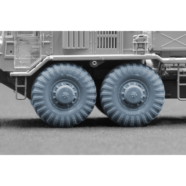 MAZ 537 I-170 Ordinary wheel set "Trumpeter, Takom" (3D Print) 1/72 ScaleX WM 72005