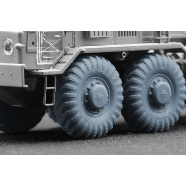MAZ 537 I-170 Ordinary wheel set "Trumpeter, Takom" (3D Print) 1/72 ScaleX WM 72005